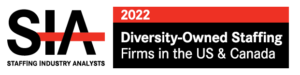 Image of Staffing Industry Analysts-2022 Diversity Owned Staffing Firm in the US & Canada