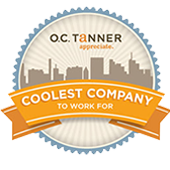 Picture of O.C. Tanner Coolest Company to work for award