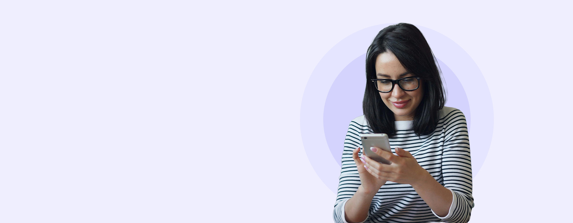 VanderHouwen 2026 Salary Guides banner showing a woman checking her phone, highlighting the opportunity for employers to access updated salary data and hiring insights.